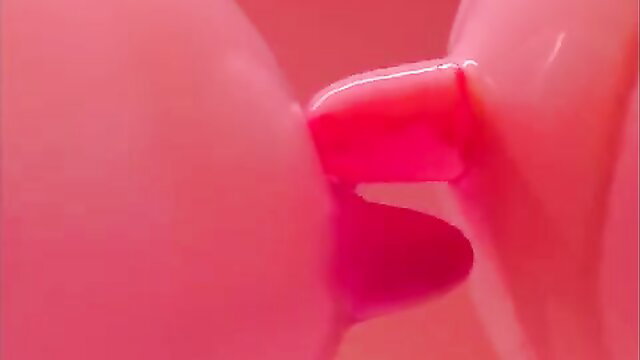 Miley Cyrus pink glossy breasts closeup in Mother's Daughter video