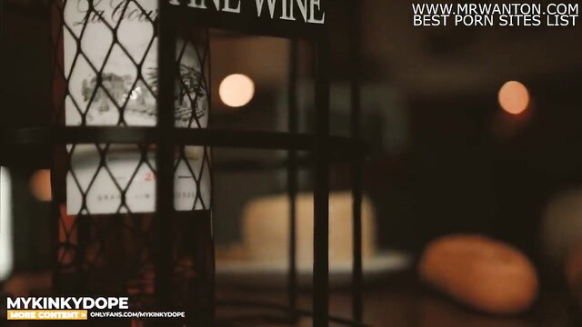 MyKinkyDopeRAW wine date setup from Kink studio Sex after Wine