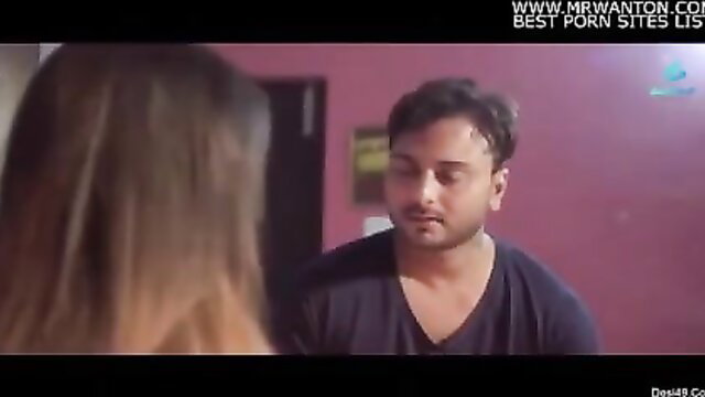 Bengali couple in Khoon Ki Holi web series, hot Indian beauty with man
