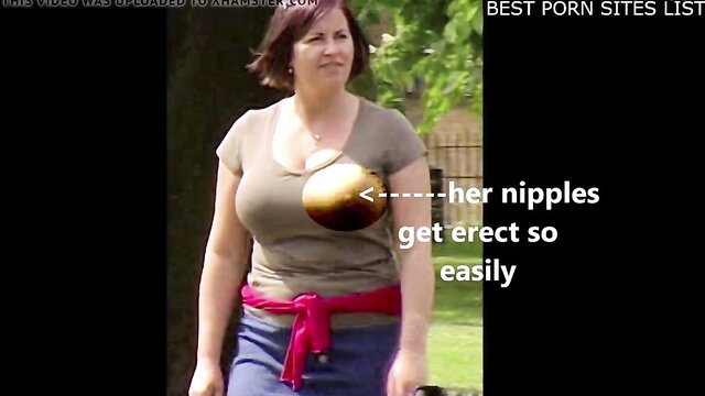 Liza Tarbuck braless in tight top with erect nipples poking through