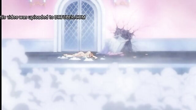 Hentai girl gangbanged, crashed through pink door nude in Stoppevil