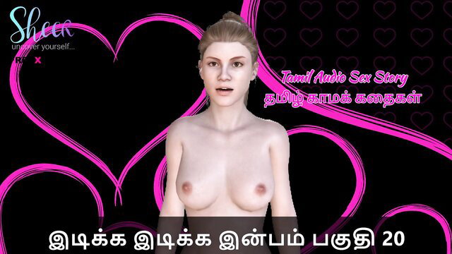 Blonde Tamil stunner Inbam nude tits exposed in ultimate fucky-fucky tease