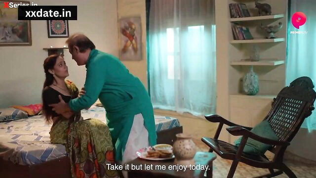 Indian aunt in saree seduced by uncle neighbor, Ko Ko adult scene