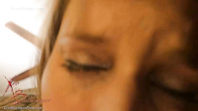 Xev Bellringer closeup eyes, Mommy girlfriend POV tease