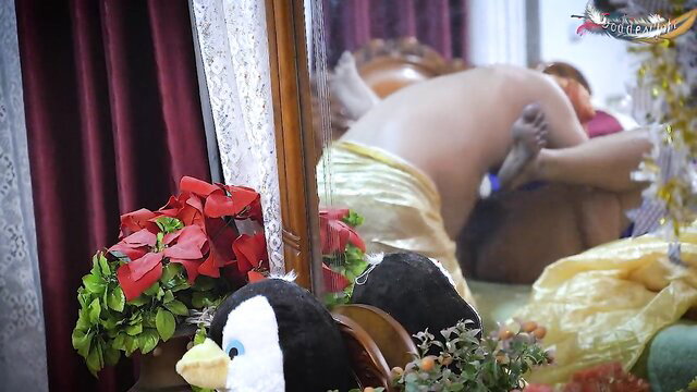 JAMIDARBABU romantic softcore sex with beautiful wife in yellow lingerie