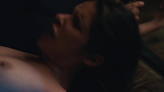 Benedetta lesbian bed scene with Asian woman kissing neck
