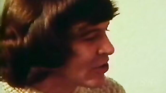 Vintage 1970s brunette with feathered hair in closeup profile, Different Strokes 1978