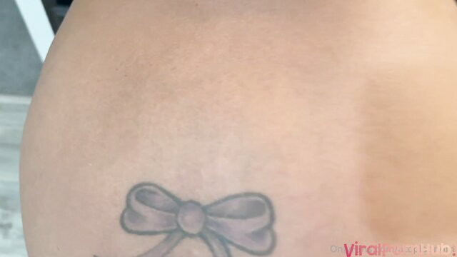 Atq Official nude shower with bow tattoo on ass OnlyFans video