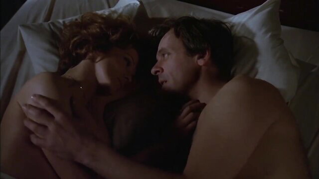 Ann-Margret nude in bed with lover, intimate embrace - Magic 1978