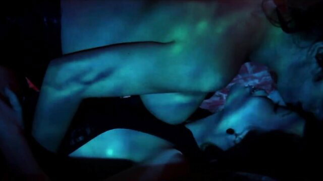 Misungi De La Nuit nude tits in lesbian scene from Garden Of Love (2013)