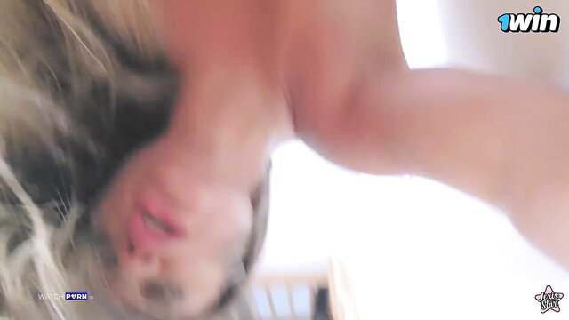 Lexis Star big booty Latina girlfriend upside down face after work