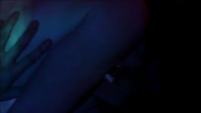 Misungi De La Nuit nude hand on Sally thigh in lesbian scene