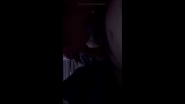 Kitten sucking Ever's penis closeup blowjob