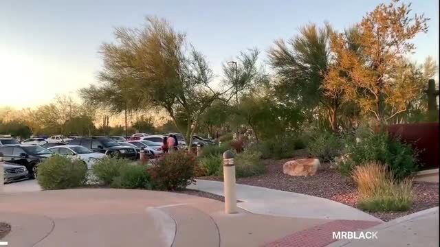 Uber mom parking lot tease, hot milf in sunset glow