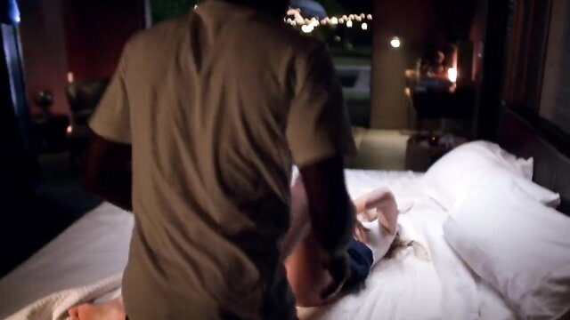 Lulu Chu fucked hard by Anton Harden in bed
