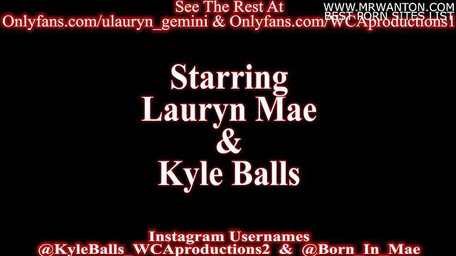 Lauryn Mae & Kyle Balls in Naughty Deal with Girlfriends Hot Mom