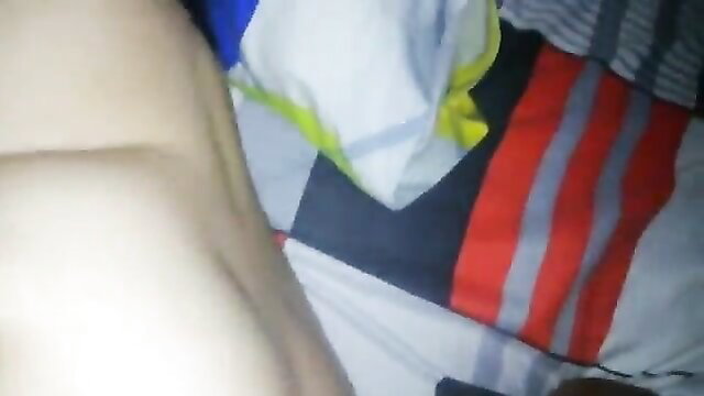 Amateur Latina cousin fucking on bed watching TV part 2 thumbnail