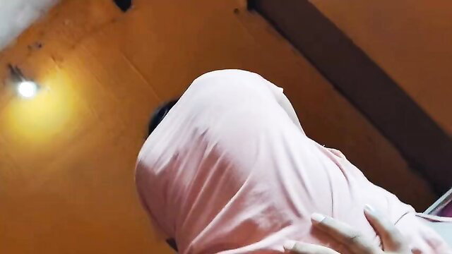 Permi Pooja's pink top back view in steamy Indian village sex