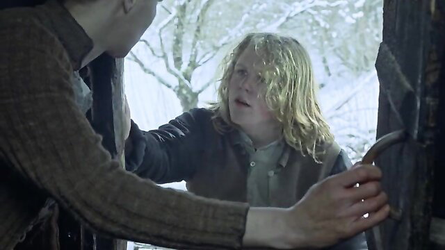 Anna Goldin child actor in Anna Goldin the Last Witch 1989 scene