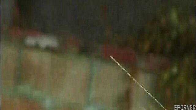 Hot lesbians in crazy outdoor retro sex on fence
