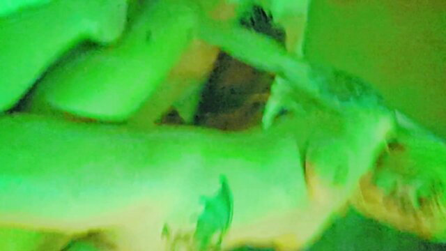 Ever Hayden nude with Richard Black in green-lit sex scene