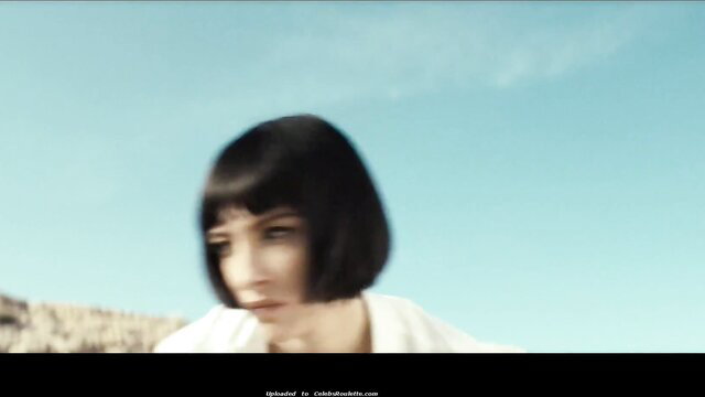 Lera Abova in Honey Don't, sexy bob haircut outdoor tease