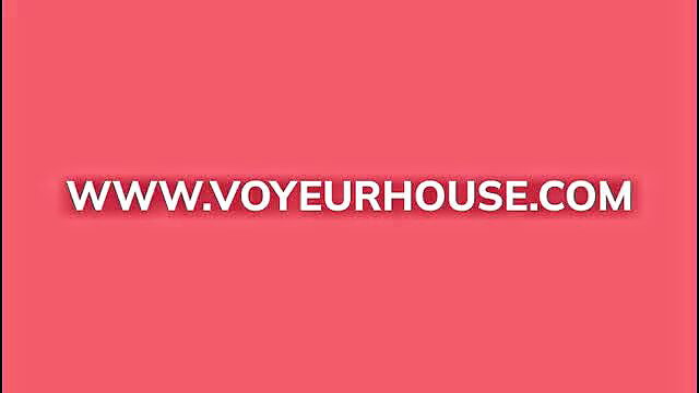 VoyeurHouse Nana and Coco apartment wife fucked on bed edge