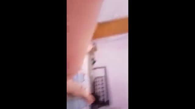 Amateur babe in lingerie teaches by electrical panel closeup
