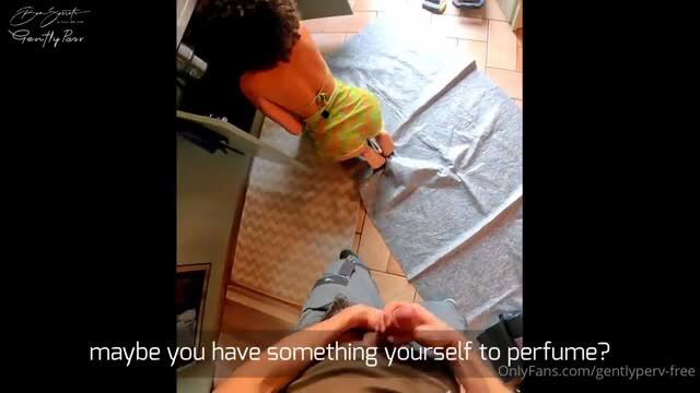 Beatrice Segreti in orange micro skirt, plumber POV OnlyFans video thumbnail