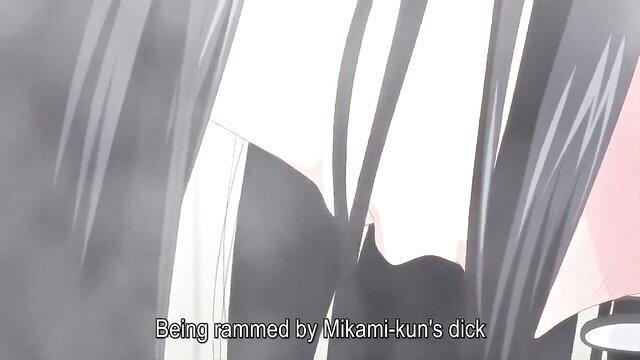 Hentai girl fucked by Mikami Kuri's huge dick in Tooi Kimi Ni