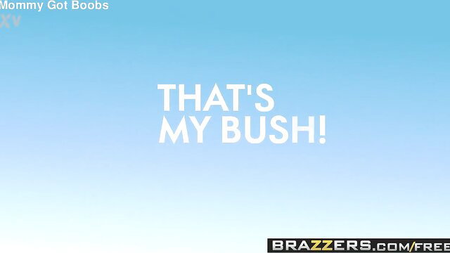 Ariella Ferrera shocked 'That's my bush!' Mommy Got Boobs Brazzers