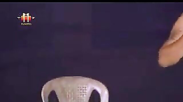 Hot Indian woman sits naked on chair in Big Master web series