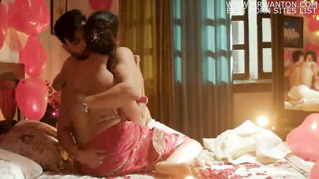 Yuffie Yulan suhagraat missionary sex in red saree Hindi audio