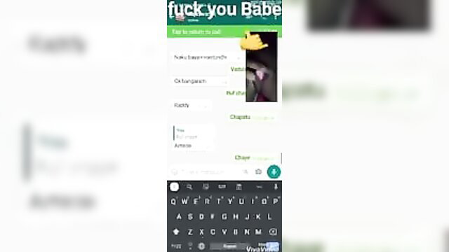 Hot nude video call babe on FuckYouBabe app, Indian amateur chat