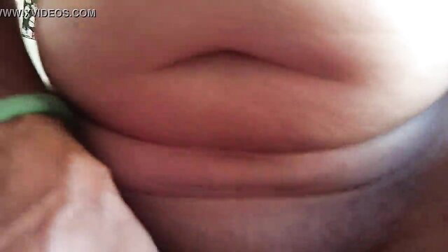 Closeup of hot mature man's double chin and neck in erotic amateur video