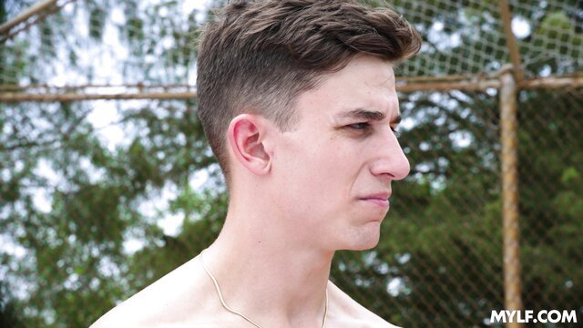Parker Ambrose shirtless profile on Mylf court