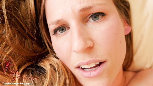 Xev Bellringer closeup face surprised expression in mommy roleplay