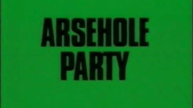 Arsehole Party: Color Climax hairy cocks, natural tits, kinky kissing porn loop