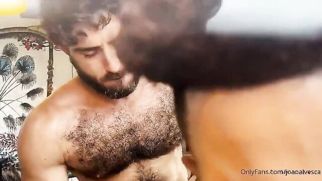 Diego Sans hairy chested hunk in steamy OnlyFans amateur tease