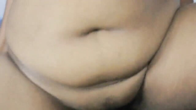 Indian Bhabhi stepsister's soft curvy belly closeup in wild amateur video