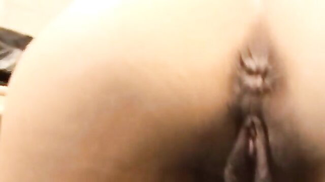 Aki's juicy Asian ass spread wide, pink pussy exposed closeup