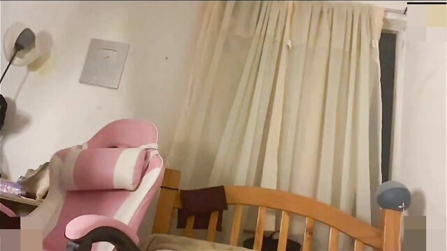 Danna Paola Lila ASMR in pink gaming chair, topless tease