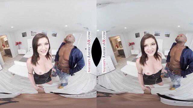 Jessica Rex sucks cock while pounded by BBC in Dirty Wives Club threesome