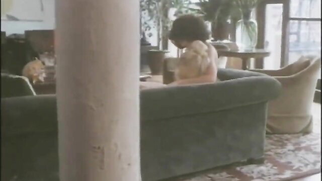 Samantha Foxx nude on couch in 1981 Playing Games scene