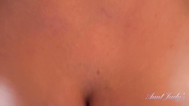 Maisie Lewis close-up shot of genital area