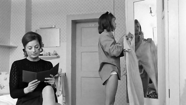 Helga Anders & Monika Zinnenberg nude tits in Madchen Madchen 1967 German retro erotic scene