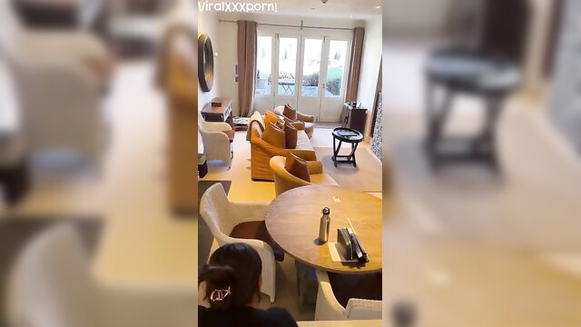 Isabelle Eleanore PAWG wife in luxurious living room