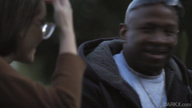 Natalie Porkman flirts with Prince Yahshua in outdoor chance encounter