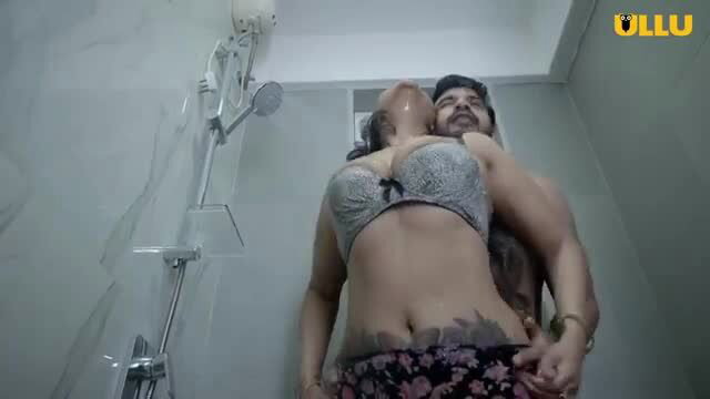 Sapna Sappu wet shower sex with hunk in lingerie, standing embrace