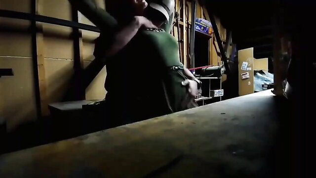Cheating slut fucked hard by best friend in attic POV